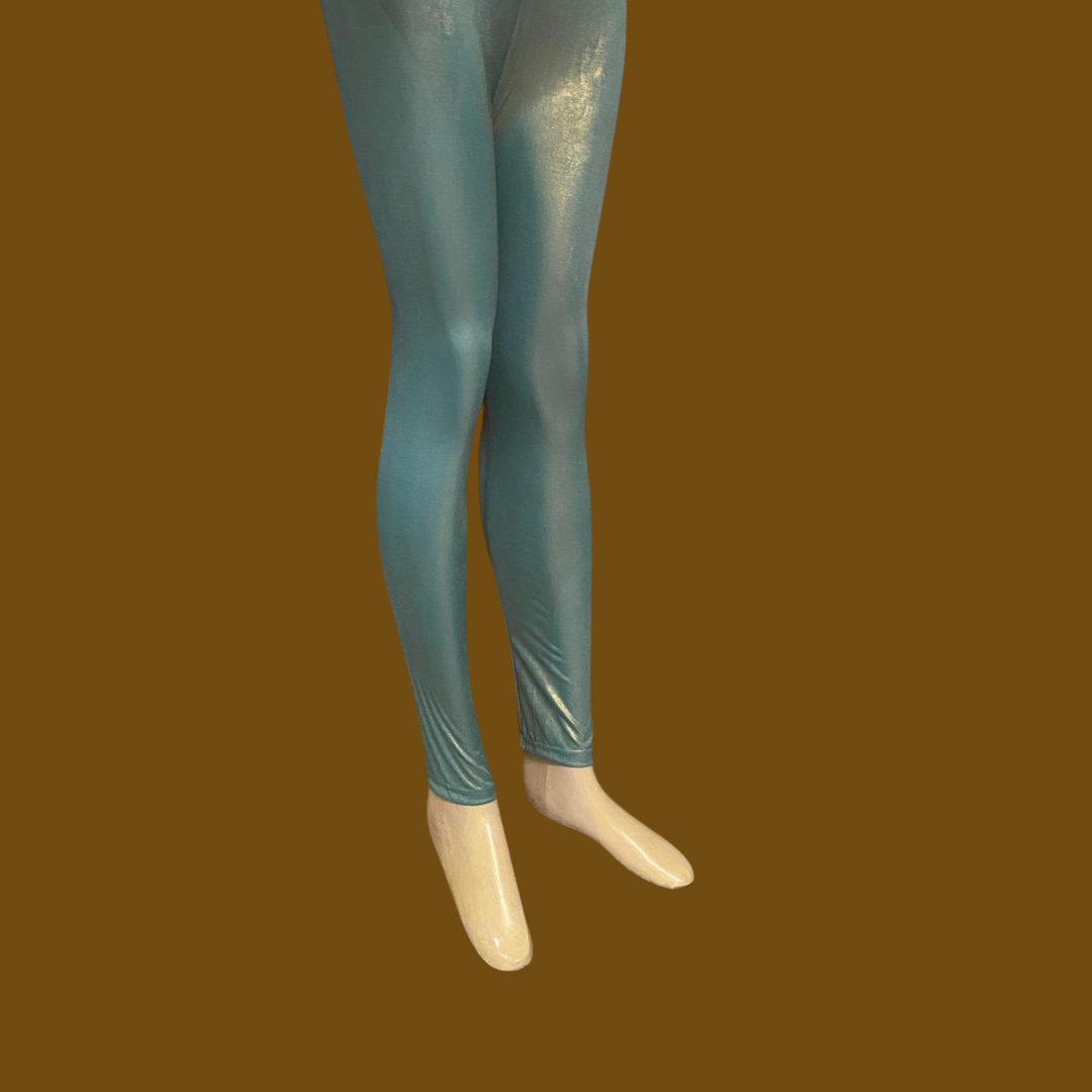 MarsX - Turquoise Shiny Leggings