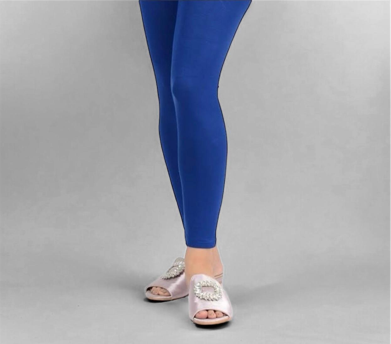 MarsX-Female Blue Cotton Legging