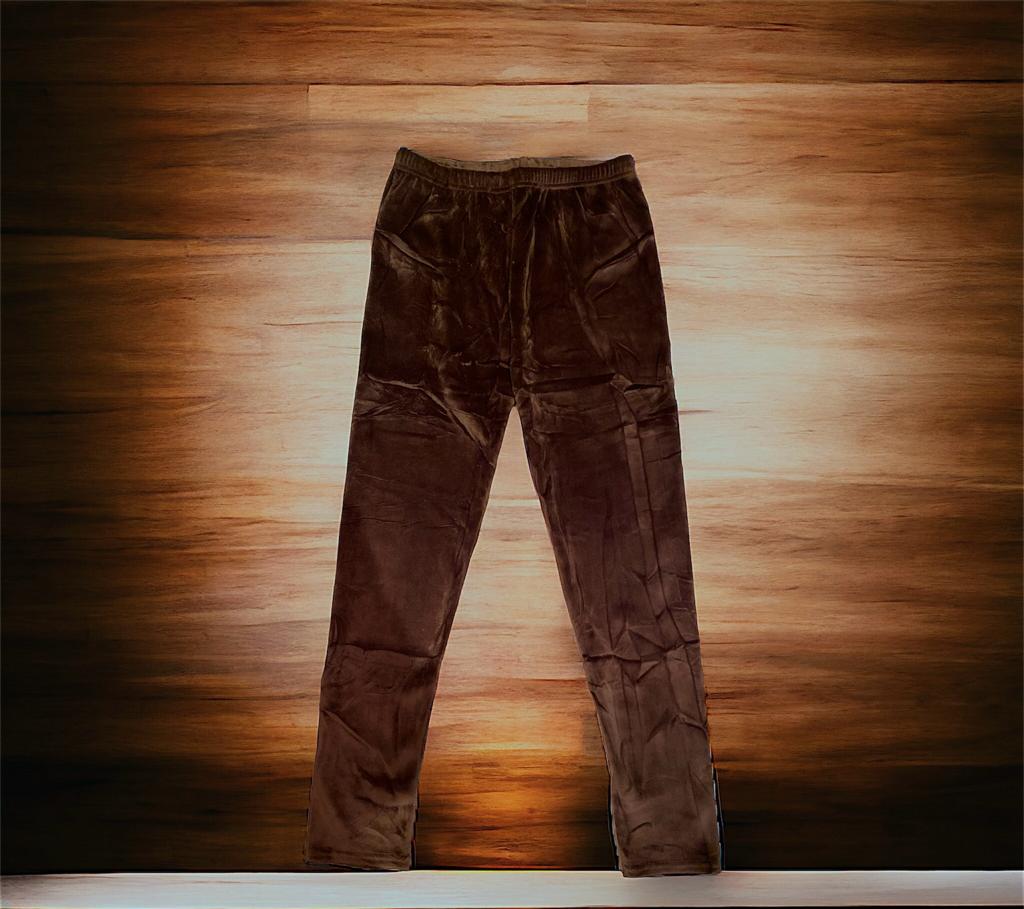 MarsX-Female Brown Velvet Legging