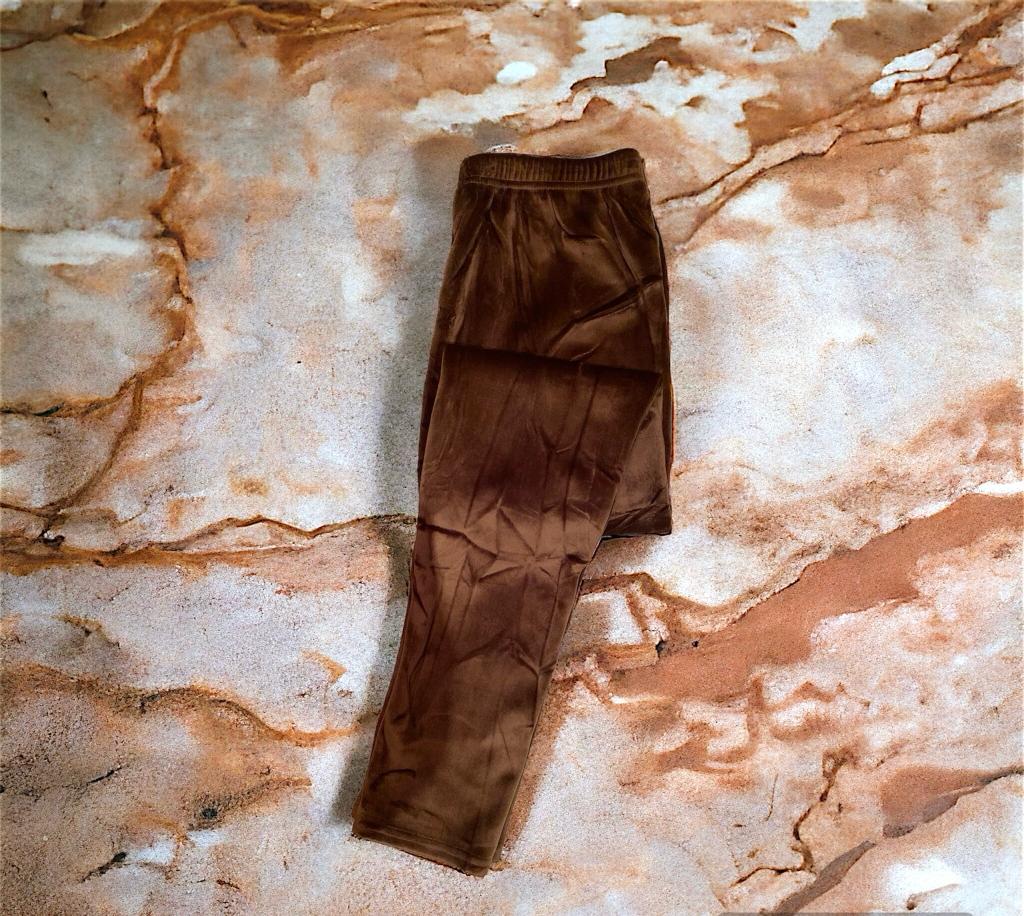 MarsX-Female Brown Velvet Legging