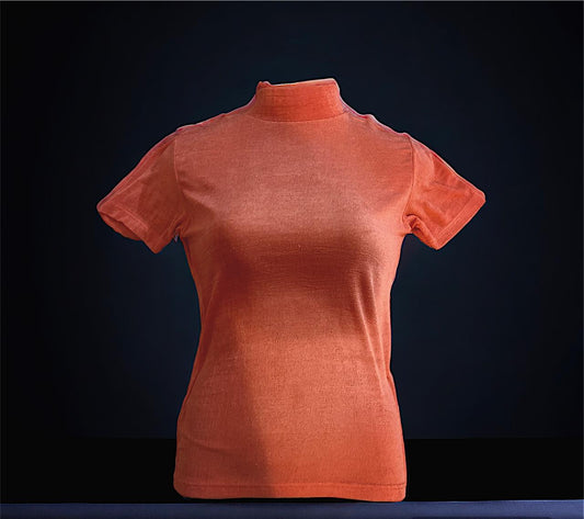 MarsX-Female, Orange Stretchable Sweatshirt