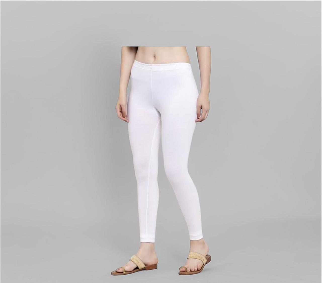 MarsX-Female White Cotton Legging